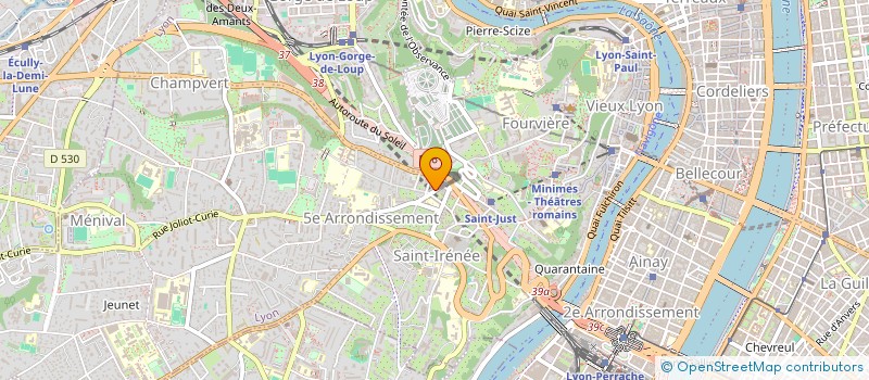 localisation de l'entreprise MONSIEUR MIICKAEL CASTRICHINI à LYON