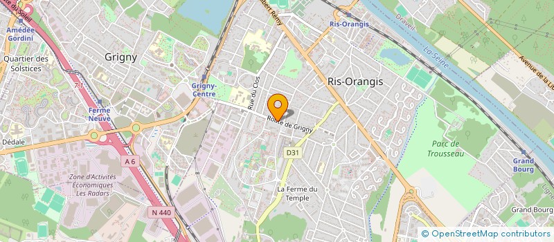 localisation de l'entreprise MONSIEUR MIKA RAKOTOMALALA à RIS-ORANGIS