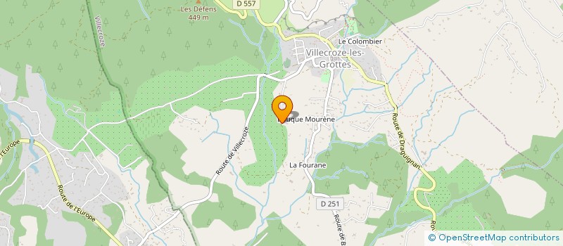 localisation de l'entreprise MONSIEUR MIKA RIVIERE  VILLECROZE