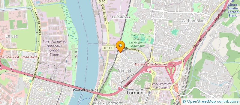 localisation de l'entreprise MONSIEUR MIKABIDI WASOLUA  LORMONT