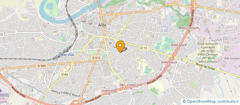 localisation de l'entreprise MONSIEUR MIKAEL ARTAUT à ALBI