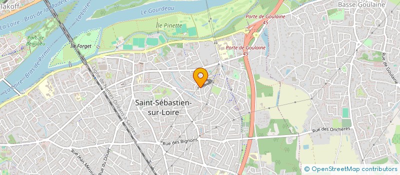 localisation de l'entreprise MONSIEUR MIKAEL BERTHOMMIER à SAINT-SEBASTIEN-SUR-LOIRE