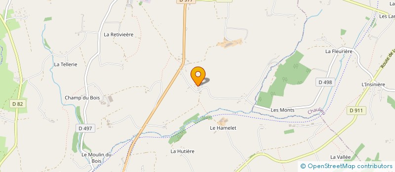 localisation de l'entreprise MONSIEUR MIKAEL BRETOCQ  SOURDEVAL