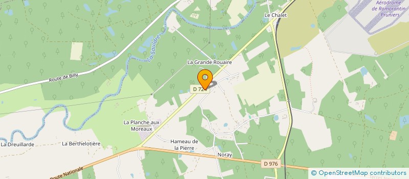 localisation de l'entreprise MONSIEUR MIKAEL CAGNARD  GIEVRES