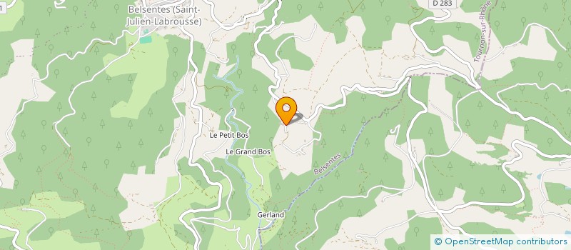 localisation de l'entreprise MONSIEUR MIKAEL CARRER  BELSENTES