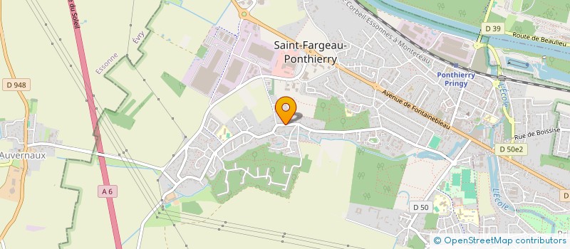 localisation de l'entreprise MONSIEUR MIKAEL CHABANNE à SAINT-FARGEAU-PONTHIERRY