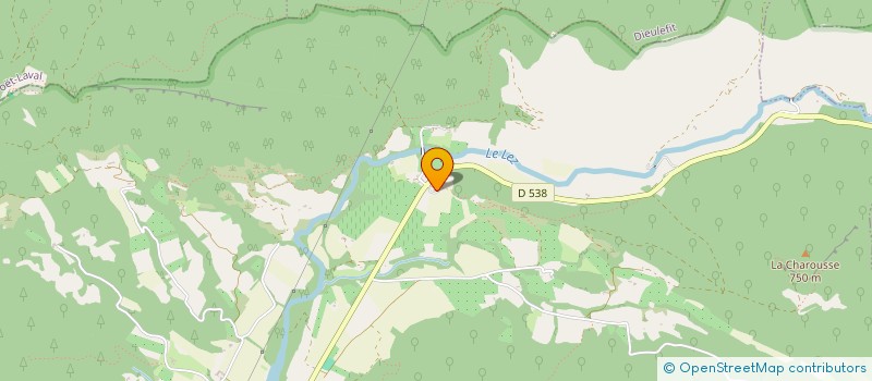 localisation de l'entreprise MONSIEUR MIKAEL CHARPENEL  ROCHE-SAINT-SECRET-BECONNE