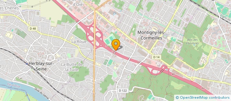 localisation de l'entreprise MONSIEUR MIKAEL CHRISTOL  MONTIGNY-LES-CORMEILLES