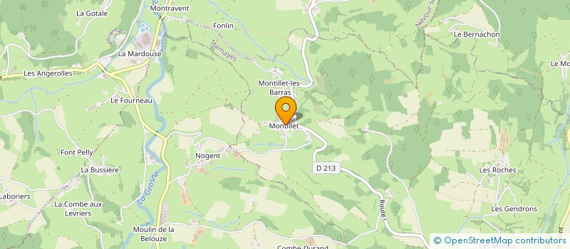 localisation de l'entreprise MONSIEUR MIKAEL COMMARMOND  TRAMAYES