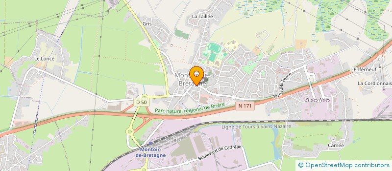 localisation de l'entreprise MONSIEUR MIKAEL DELOUIS à MONTOIR-DE-BRETAGNE
