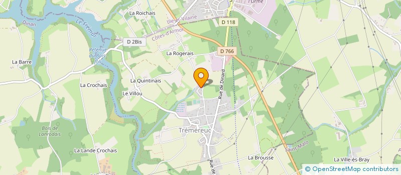 localisation de l'entreprise MONSIEUR MIKAEL DEMEZET à TREMEREUC