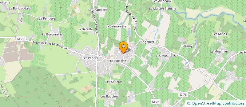 localisation de l'entreprise MONSIEUR MIKAEL DENIS  VERTOU