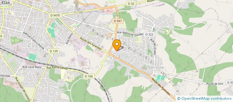 localisation de l'entreprise MONSIEUR MIKAEL DIAS  NARROSSE