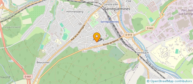 localisation de l'entreprise MONSIEUR MIKAEL DIEDA  SARREGUEMINES