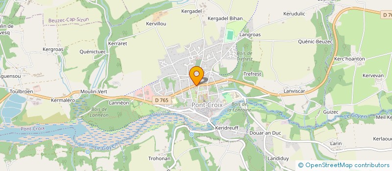 localisation de l'entreprise MONSIEUR MIKAEL DONNARS  PONT-CROIX