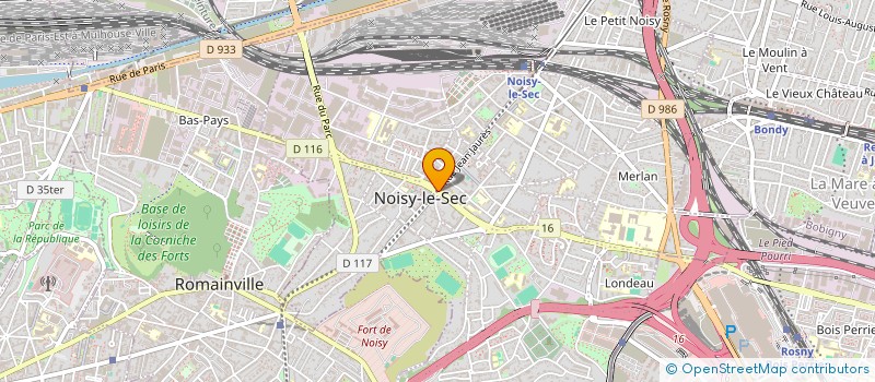 localisation de l'entreprise MONSIEUR MIKAEL DRANE à NOISY-LE-SEC