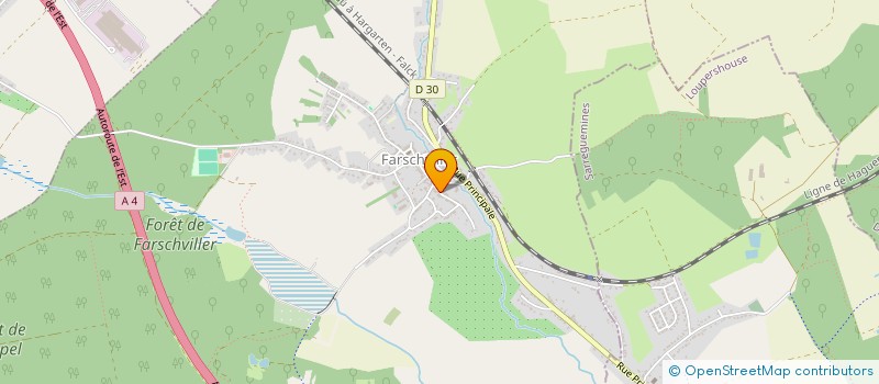 localisation de l'entreprise MONSIEUR MIKAEL ENGLER  FARSCHVILLER