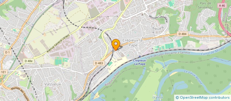 localisation de l'entreprise MONSIEUR MIKAEL FERREIRA  RILLIEUX-LA-PAPE