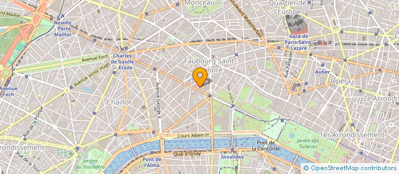 localisation de l'entreprise MONSIEUR MIKAEL FOUGERAY à PARIS