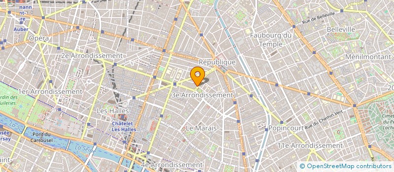 localisation de l'entreprise MONSIEUR MIKAEL GARANDEAU  PARIS