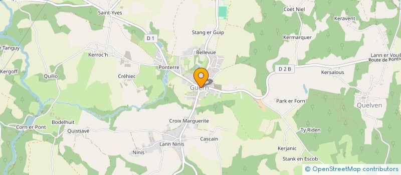 localisation de l'entreprise MONSIEUR MIKAEL GAUDIN  MELRAND