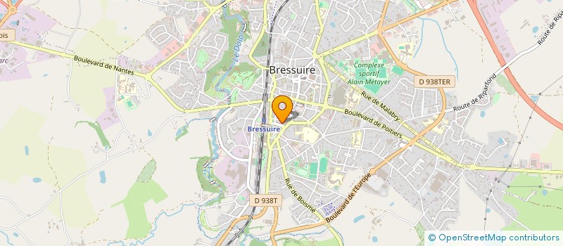 localisation de l'entreprise MONSIEUR MIKAEL GOUPIL  BRESSUIRE