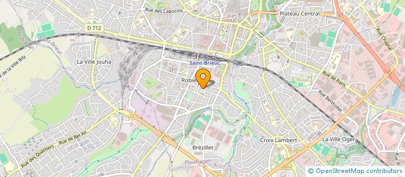 localisation de l'entreprise MONSIEUR MIKAEL GUEGAN à SAINT-BRIEUC