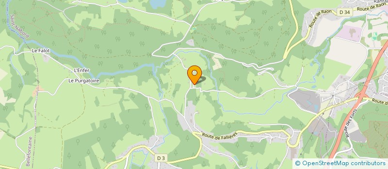 localisation de l'entreprise MONSIEUR MIKAEL HENRY  SAINT-NABORD