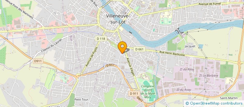 localisation de l'entreprise MONSIEUR MIKAEL HERRY  VILLENEUVE-SUR-LOT