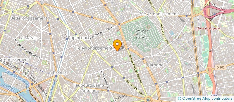 localisation de l'entreprise MONSIEUR MIKAEL KALFA  PARIS