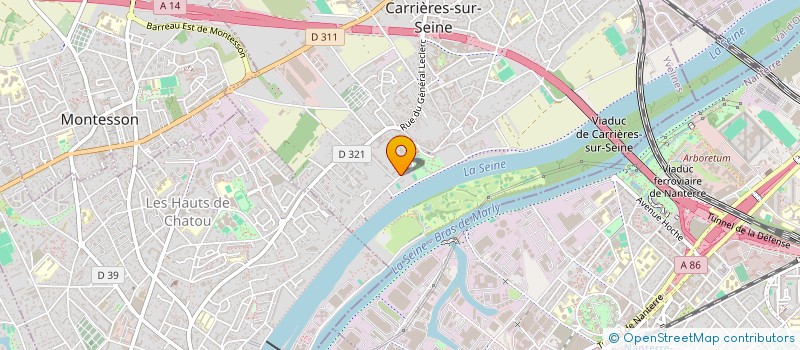 localisation de l'entreprise MONSIEUR MIKAEL KERVENNIC à CARRIERES-SUR-SEINE