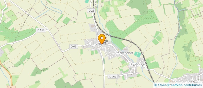 localisation de l'entreprise MONSIEUR MIKAEL KLEIN  ALTECKENDORF