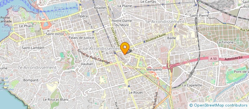 localisation de l'entreprise MONSIEUR MIKAEL KRIEF à MARSEILLE