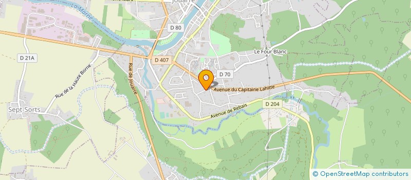 localisation de l'entreprise MONSIEUR MIKAEL LANDAUER à LA FERTE-SOUS-JOUARRE