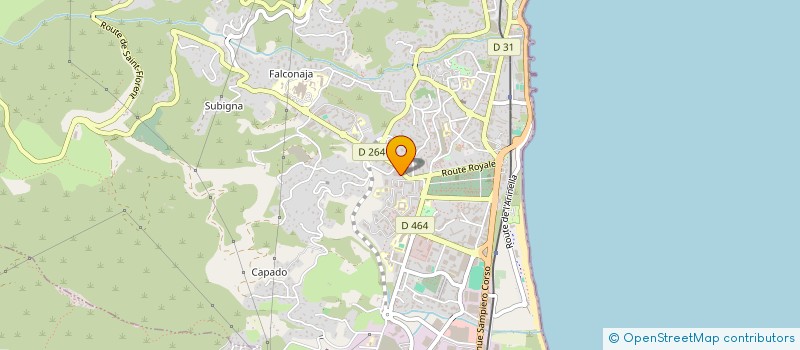 localisation de l'entreprise MONSIEUR MIKAEL LAUGLANEY à BASTIA