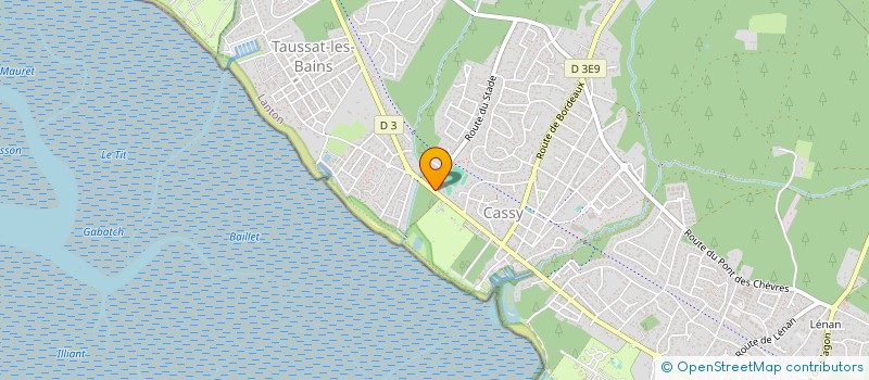 localisation de l'entreprise MONSIEUR MIKAEL LE MERDY à LANTON