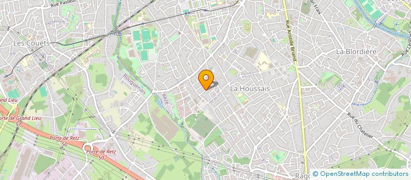 localisation de l'entreprise MONSIEUR MIKAEL LE TOHIC  REZE