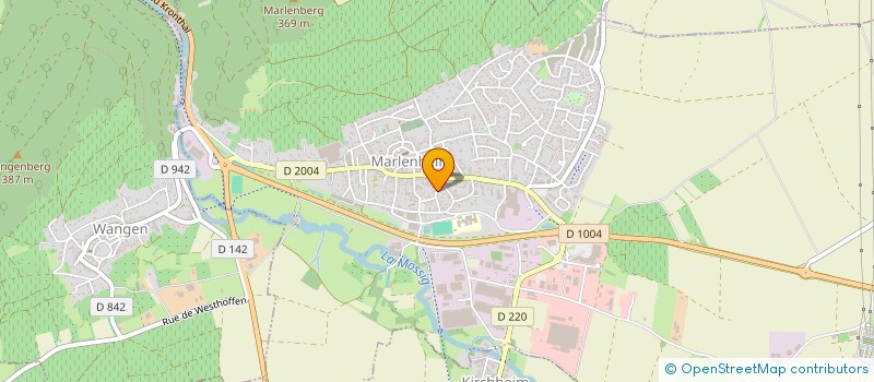 localisation de l'entreprise MONSIEUR MIKAEL LECLERC  NORDHEIM