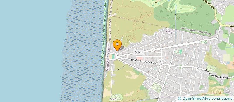 localisation de l'entreprise MONSIEUR MIKAEL LECLERCQ à CUCQ