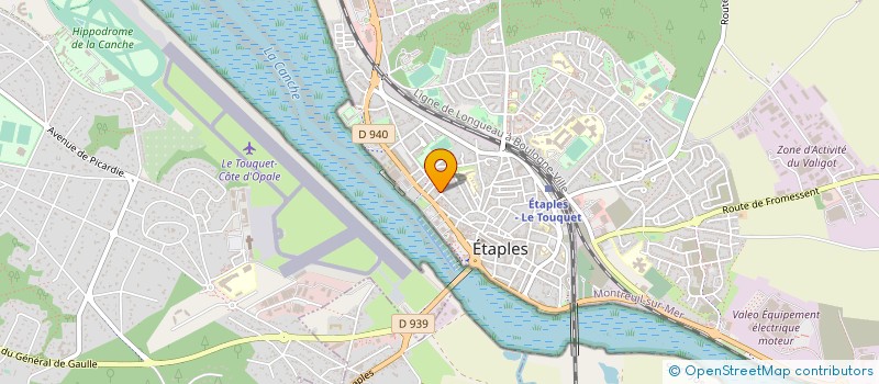 localisation de l'entreprise MONSIEUR MIKAEL LECOMPTE  ETAPLES