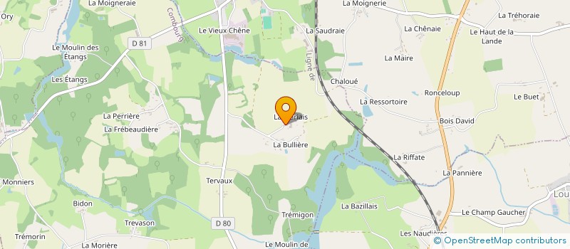 localisation de l'entreprise MONSIEUR MIKAEL LEFEUVRE  COMBOURG