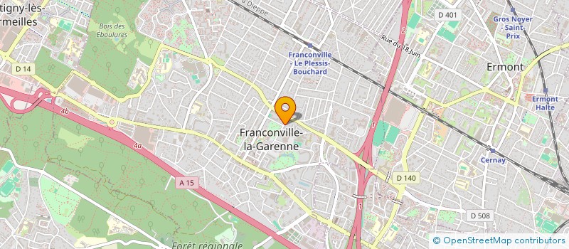 localisation de l'entreprise MONSIEUR MIKAEL LEMENTEC  FRANCONVILLE