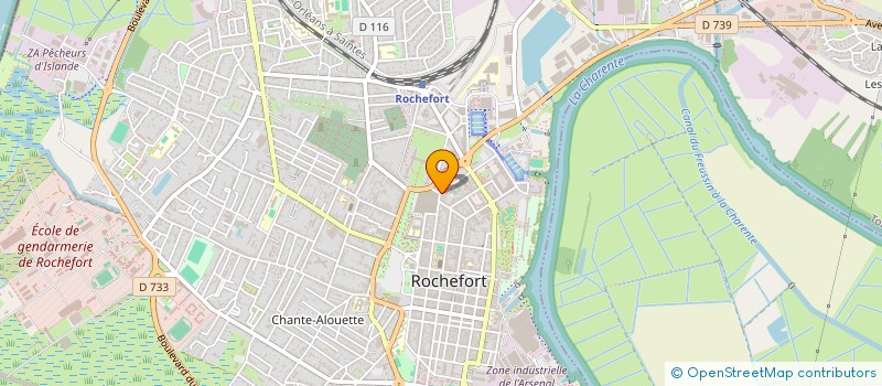 localisation de l'entreprise MONSIEUR MIKAEL LEPRETRE  ROCHEFORT