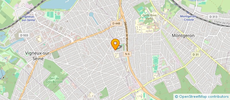 localisation de l'entreprise MONSIEUR MIKAEL LEVERDIER à VIGNEUX-SUR-SEINE