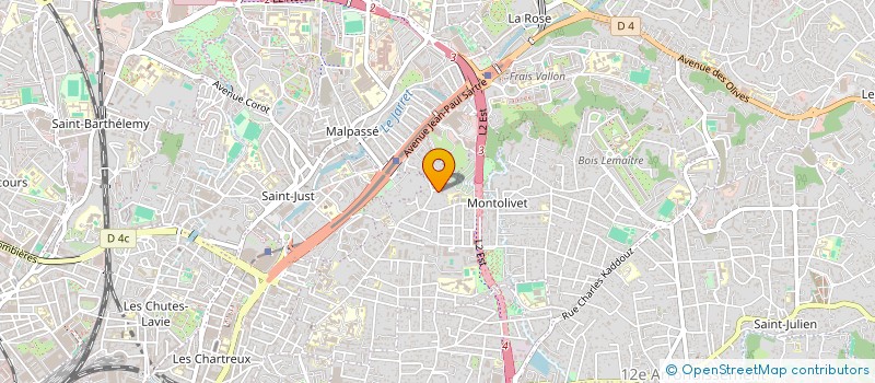 localisation de l'entreprise MONSIEUR MIKAEL LEVY  MARSEILLE