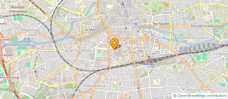 localisation de l'entreprise MONSIEUR MIKAEL LOUAPRE  RENNES