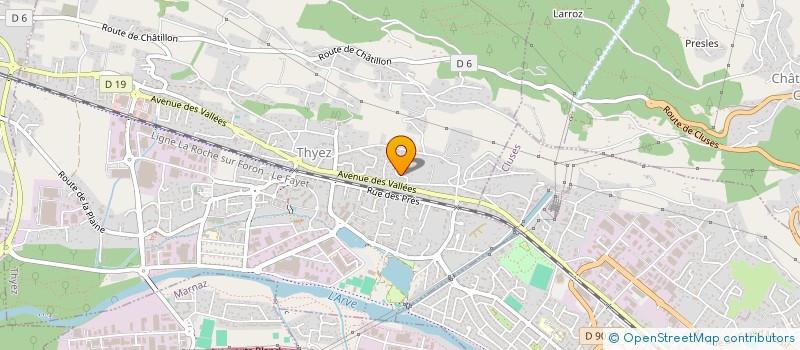 localisation de l'entreprise MONSIEUR MIKAEL MACHADO  THYEZ