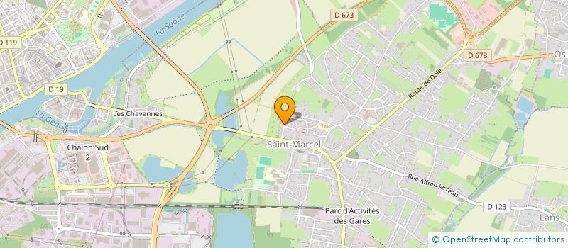 localisation de l'entreprise MONSIEUR MIKAEL MARE-MEGUENI  SAINT-MARCEL