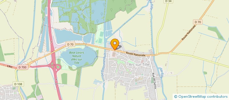 localisation de l'entreprise MONSIEUR MIKAEL MAUREY  ARC-SUR-TILLE