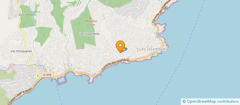 localisation de l'entreprise MONSIEUR MIKAEL MELBECK  ROQUEBRUNE-SUR-ARGENS